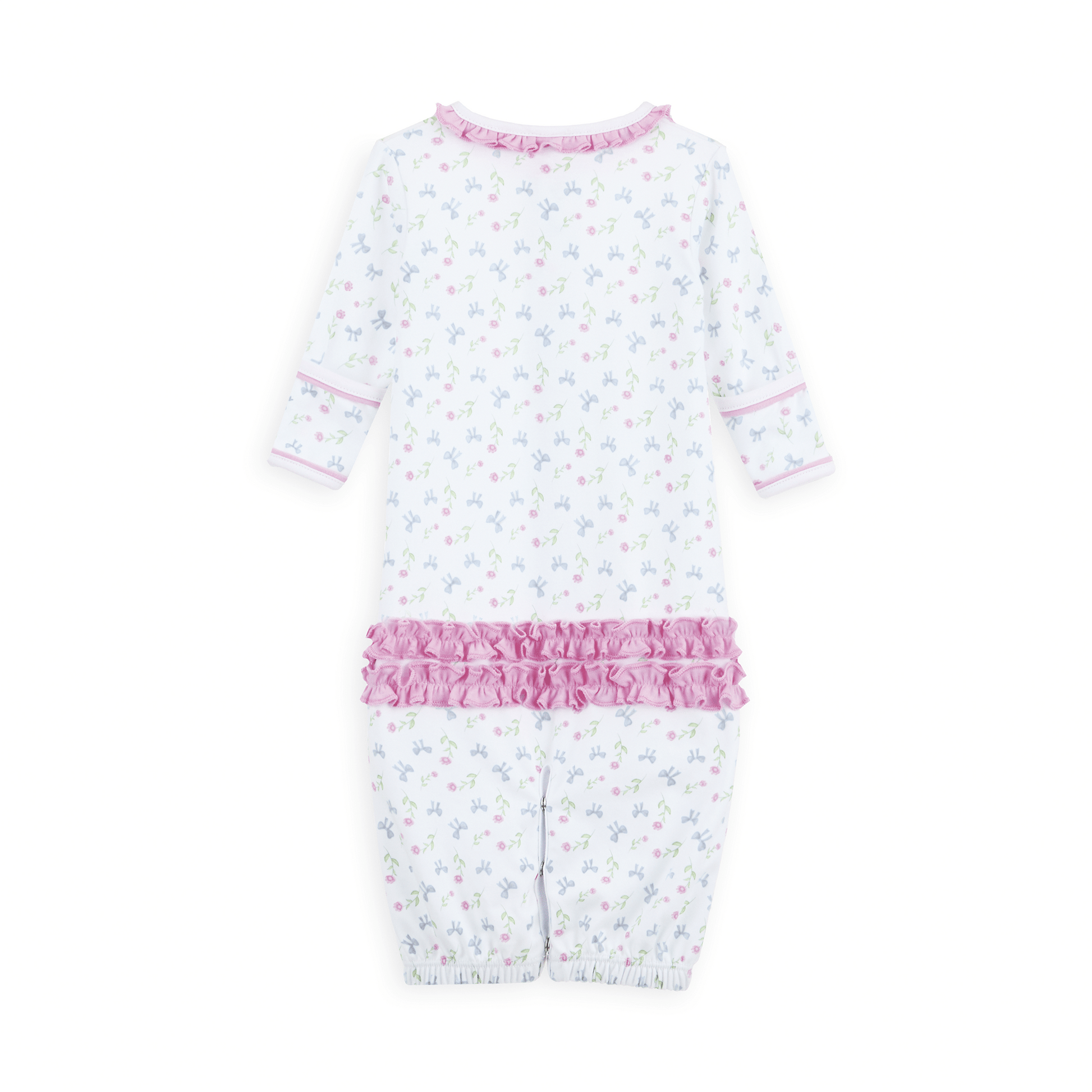 Evelyn's Classics Print Ruffle Converter - Magnolia BabyConverter Gown
