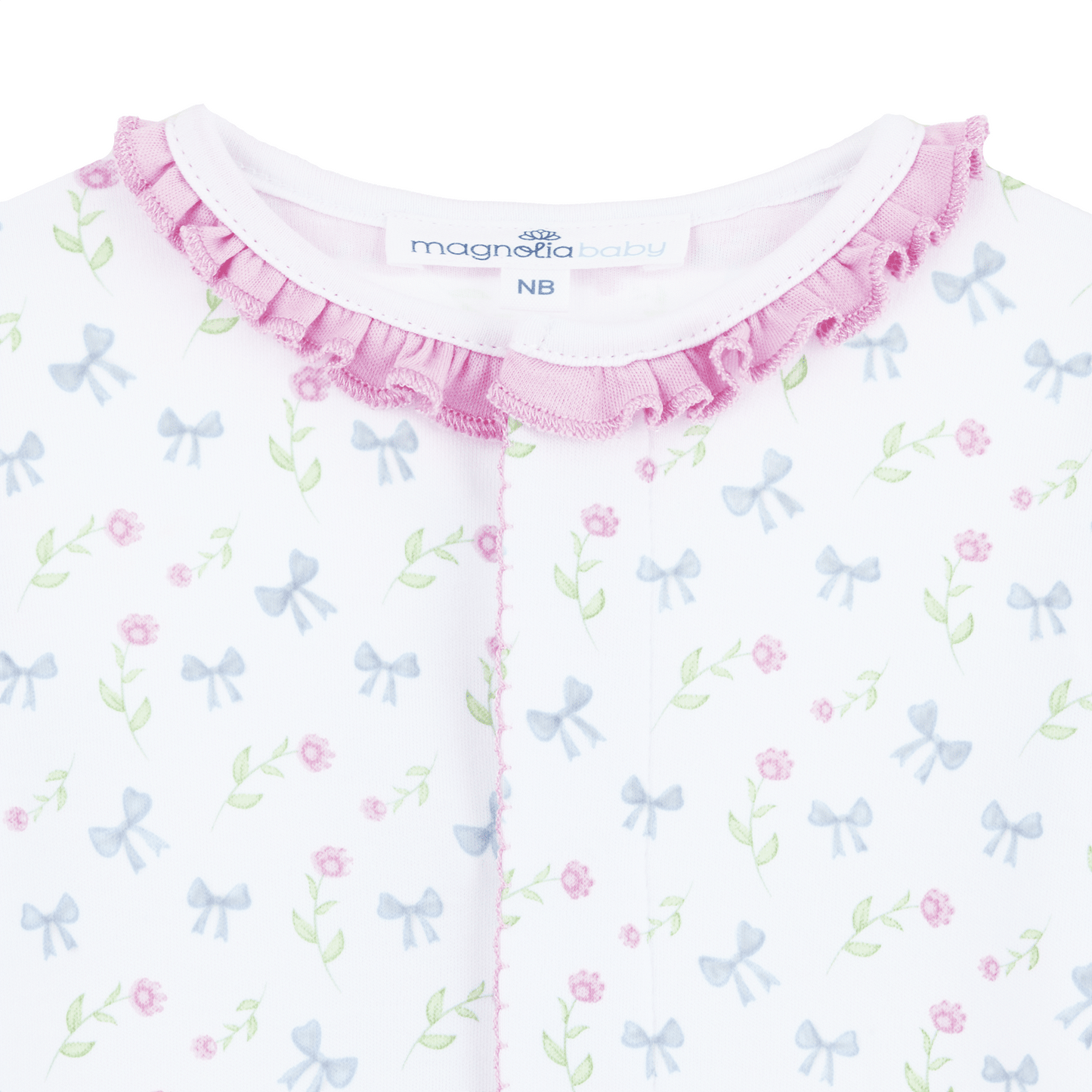 Evelyn's Classics Print Ruffle Converter - Magnolia BabyConverter Gown