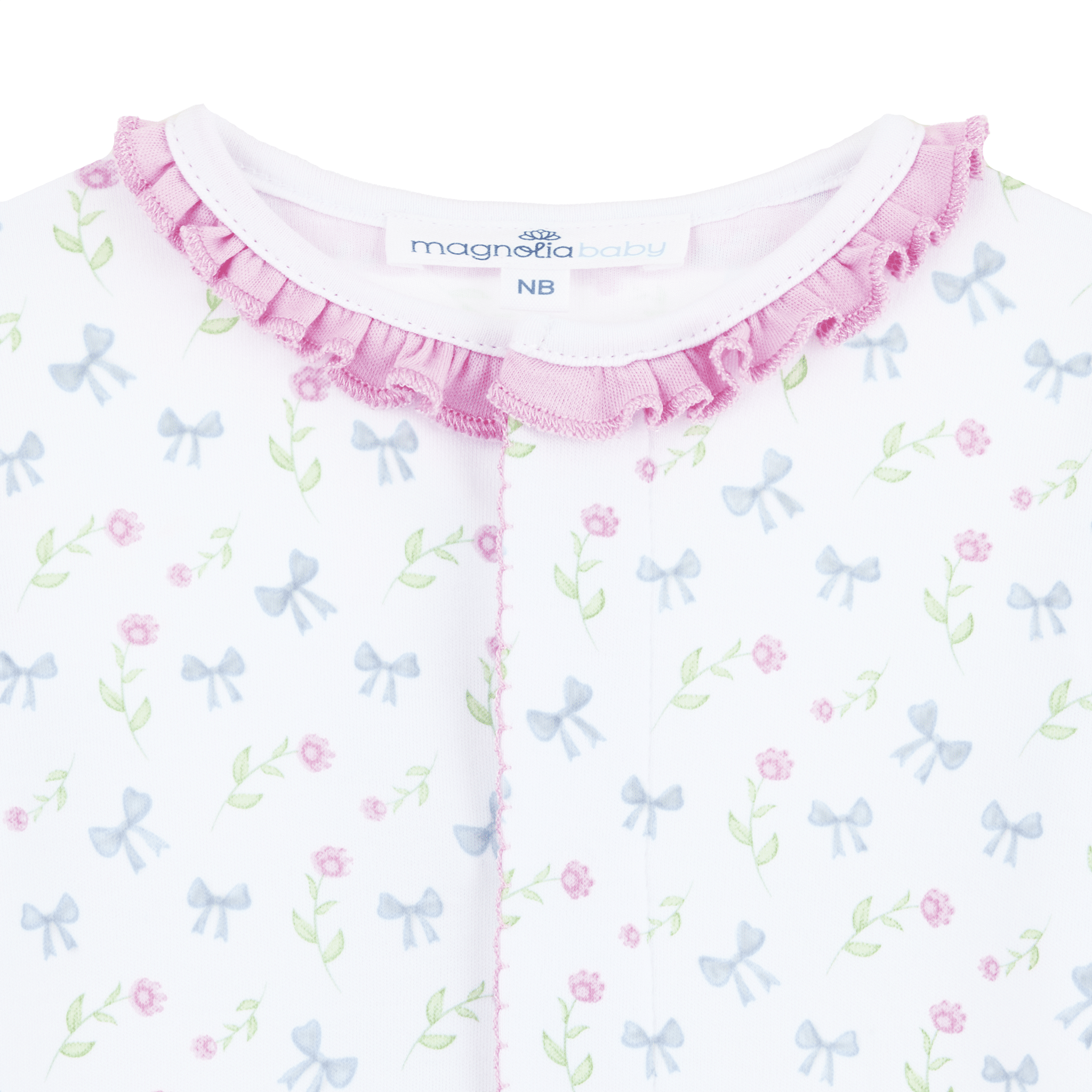 Evelyn's Classics Print Ruffle Converter - Magnolia BabyConverter Gown