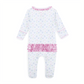 Evelyn's Classics Print Ruffle Footie - Magnolia BabyFootie