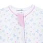 Evelyn's Classics Print Zip Footie - Magnolia BabyFootie