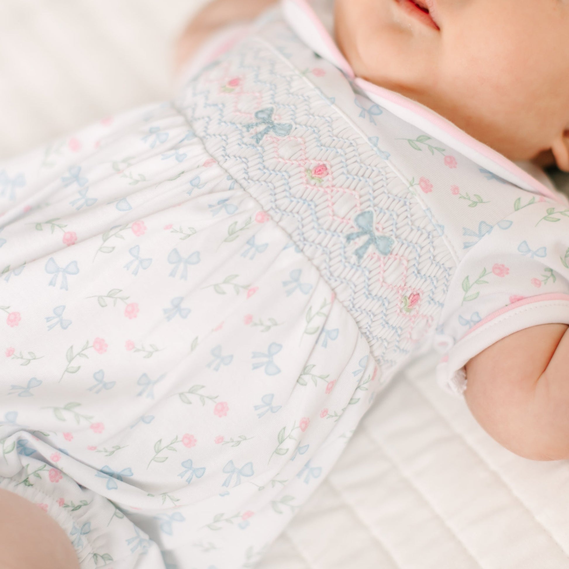 Evelyn's Classics Smocked Bubble - Magnolia BabyBubble