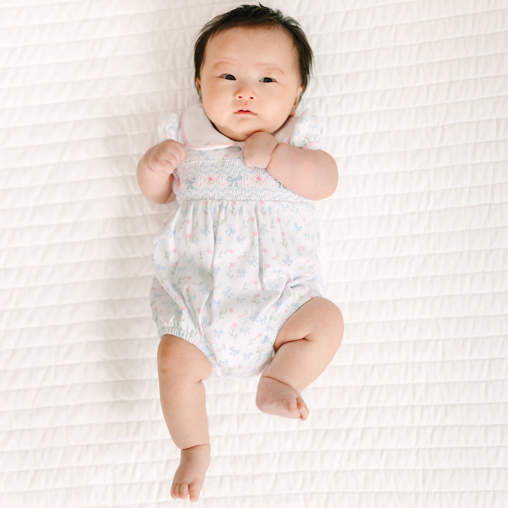 Evelyn's Classics Smocked Bubble - Magnolia BabyBubble