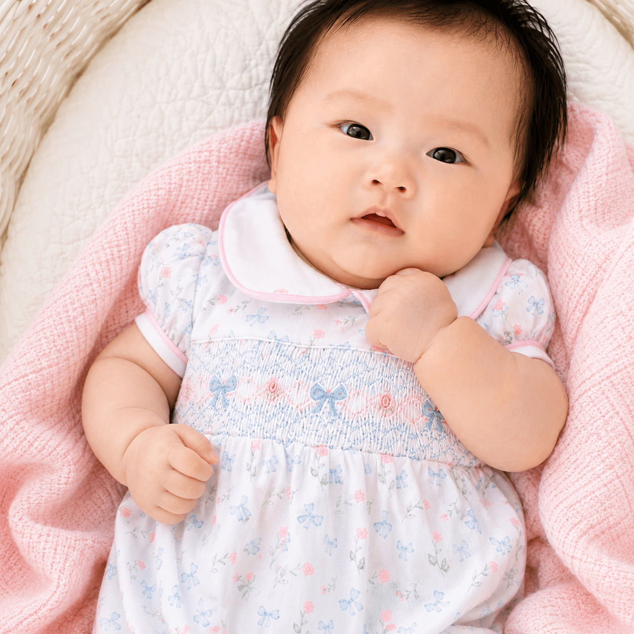 Evelyn's Classics Smocked Bubble - Magnolia BabyBubble