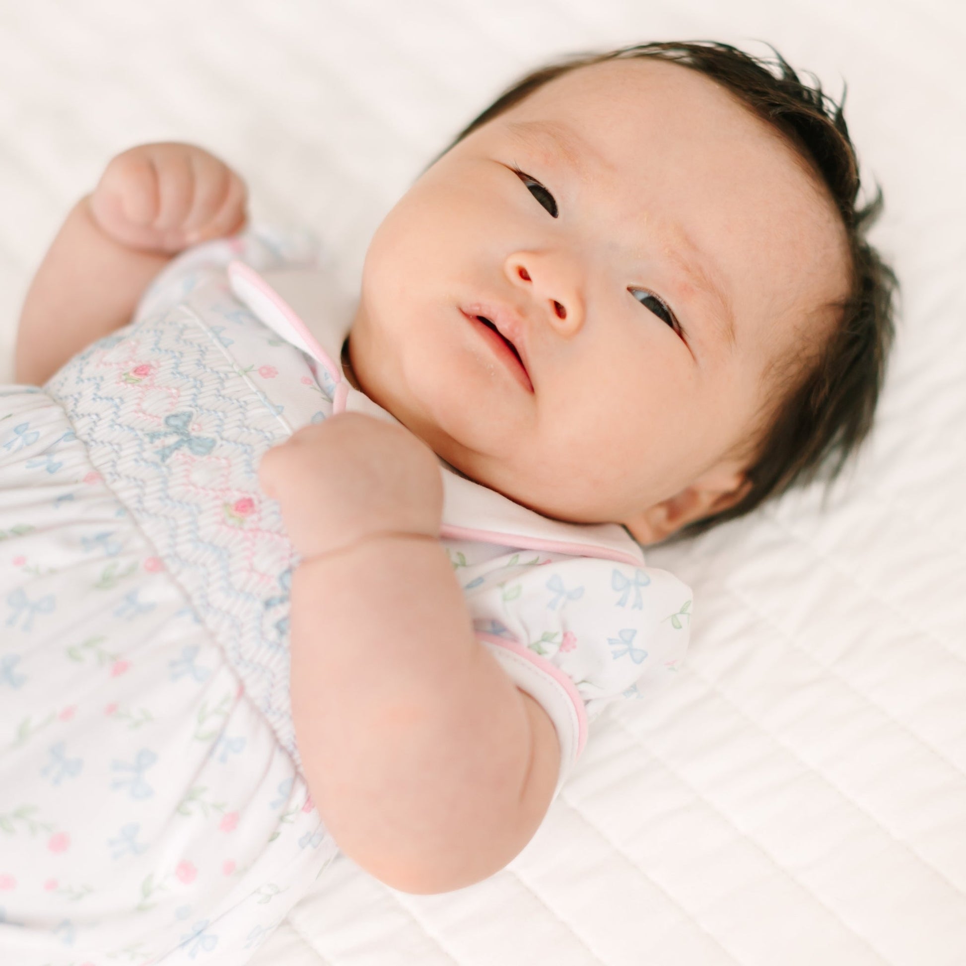 Evelyn's Classics Smocked Bubble - Magnolia BabyBubble