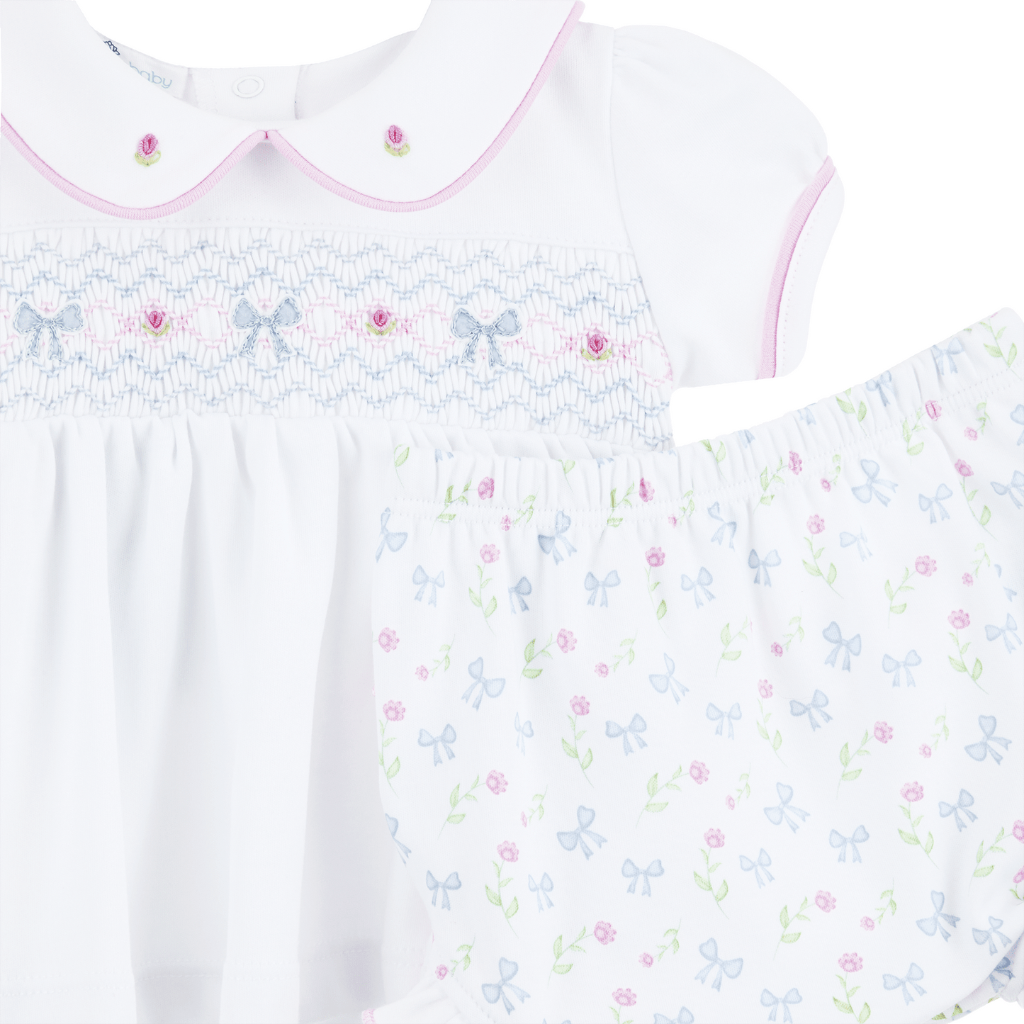 Evelyn's Classics Smocked Diaper Cover Set - Magnolia BabyDiaper Cover