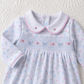Evelyn's Classics Smocked Footie - Magnolia BabyFootie