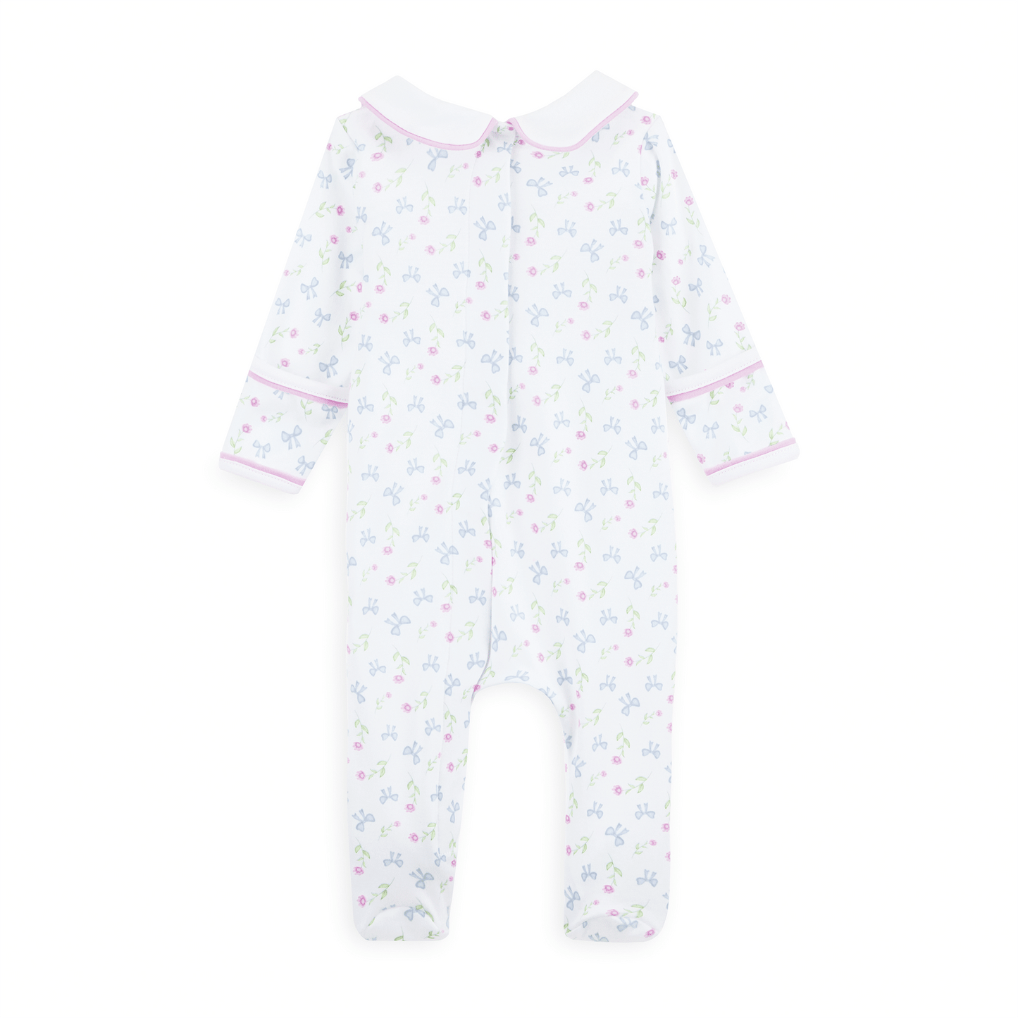 Evelyn's Classics Smocked Footie - Magnolia BabyFootie