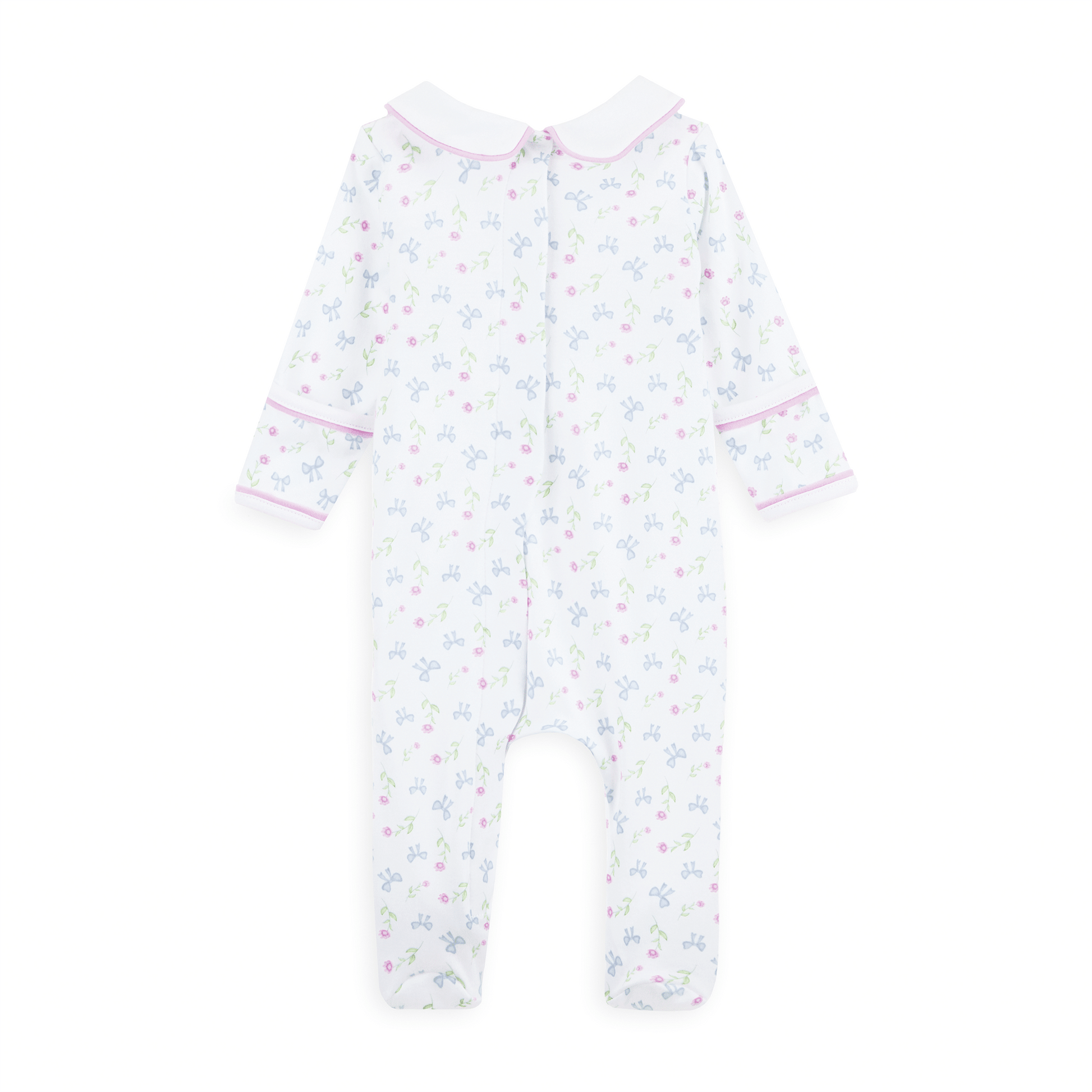 Evelyn's Classics Smocked Footie - Magnolia BabyFootie