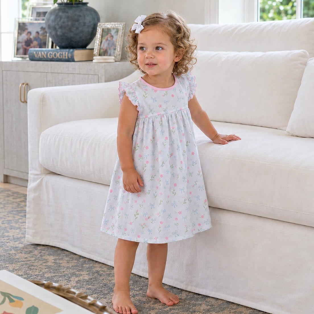 Evelyn's Classics Toddler Print Dress - Magnolia BabyDress