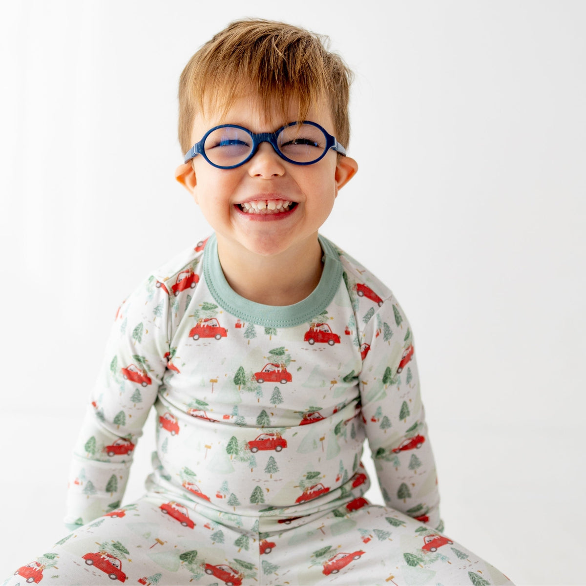 Luna and Arlo_Evergreen Express Long Pajamas_1
