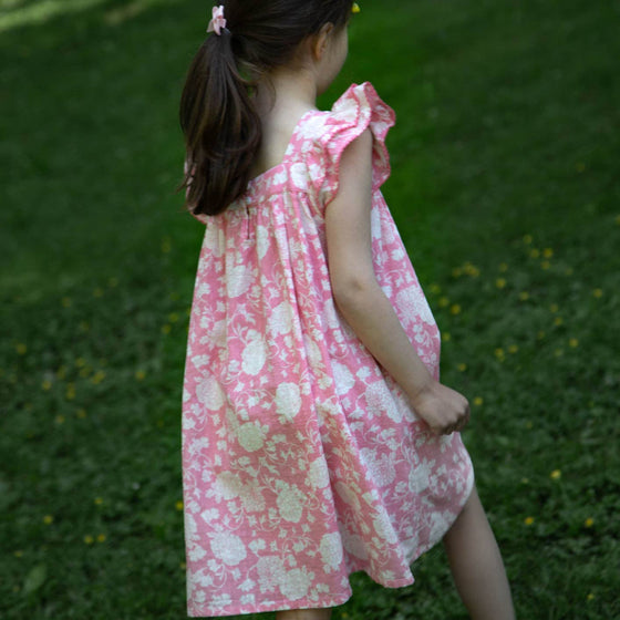 Everly Dress - Lille Pink - Magnolia BabyDress