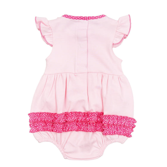 Fancy Flamingo Applique Bubble - Magnolia BabyBubble