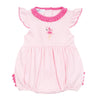 Fancy Flamingo Applique Bubble - Magnolia BabyBubble