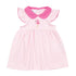 Fancy Flamingo Applique Collared Dress - Magnolia BabyDress