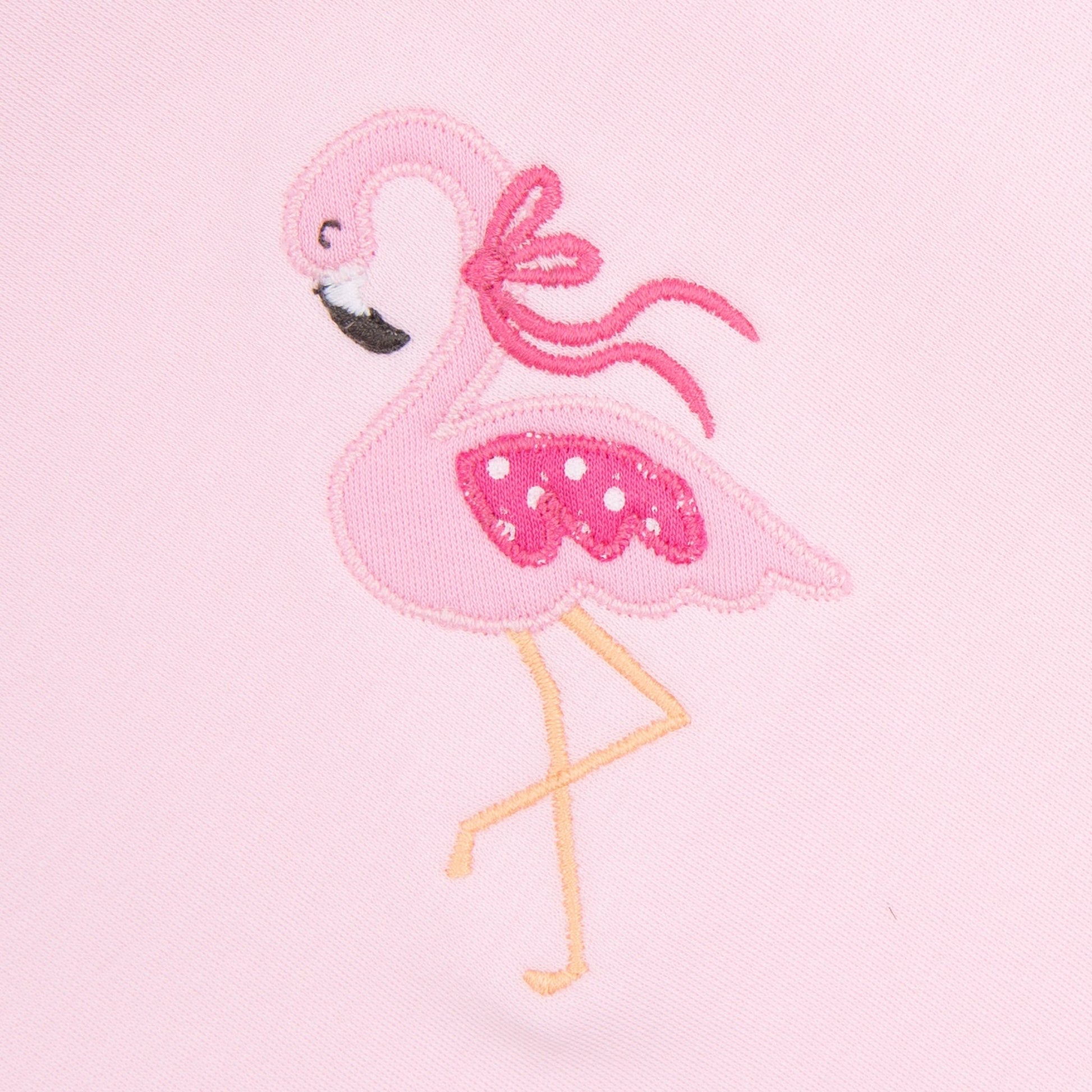 Fancy Flamingo Applique Dress - Magnolia BabyDress