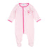 Fancy Flamingo Applique Footie - Magnolia BabyFootie