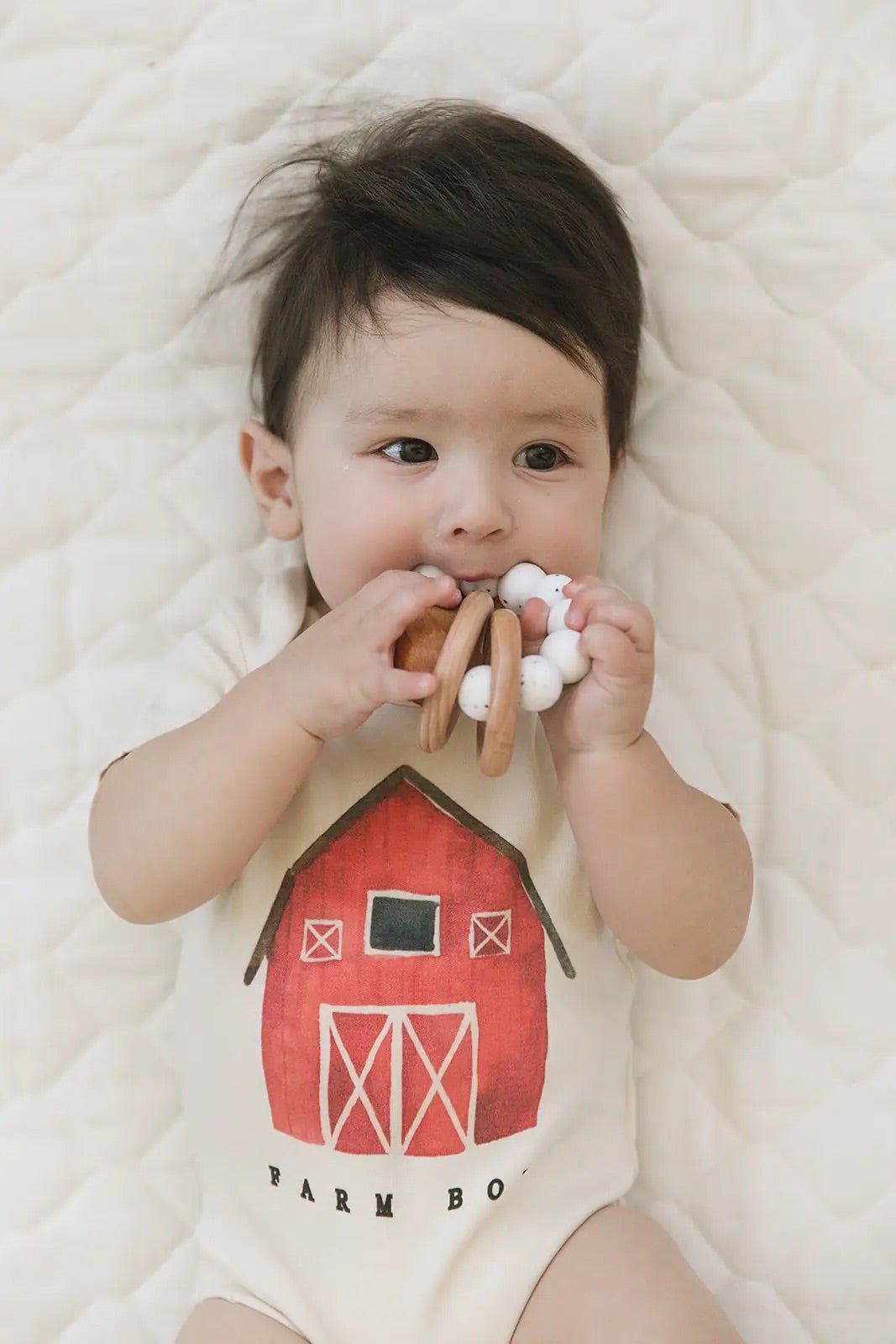 Farm Boy Baby Onesie - Magnolia BabyBodysuit