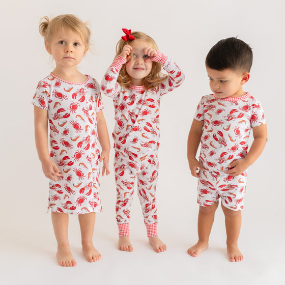 Feeling Snappy? Infant/Toddler Short Pajamas - Magnolia BabyShort Pajamas