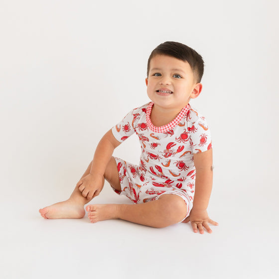 Feeling Snappy? Infant/Toddler Short Pajamas - Magnolia BabyShort Pajamas