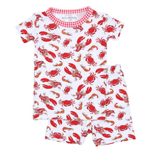  Feeling Snappy? Red Short Pajamas - Magnolia BabyShort Pajamas
