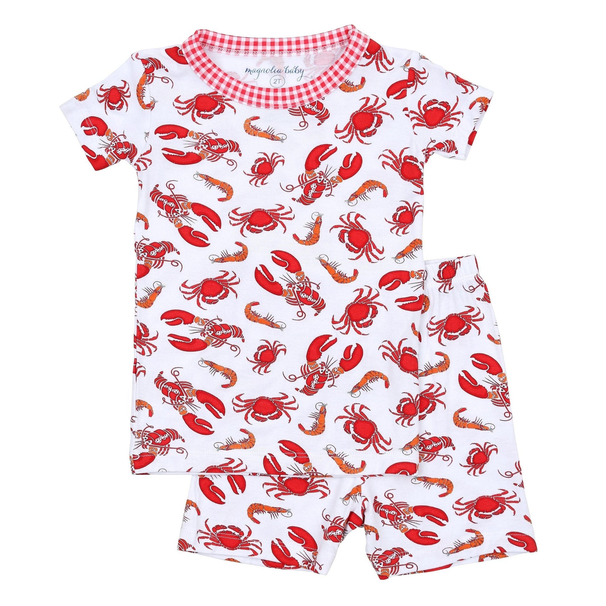 Feeling Snappy? Red Toddler Short Pajamas - Magnolia BabyShort Pajamas