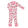 Feeling Snappy? Red Zip Pajamas - Magnolia BabyZipper Pajamas