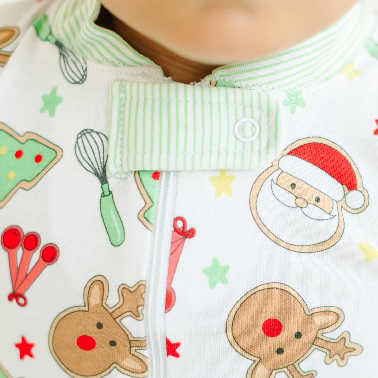 Festive Treats Zip Pajamas - Magnolia BabyZipper Pajamas