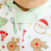 Festive Treats Zip Pajamas - Magnolia BabyZipper Pajamas