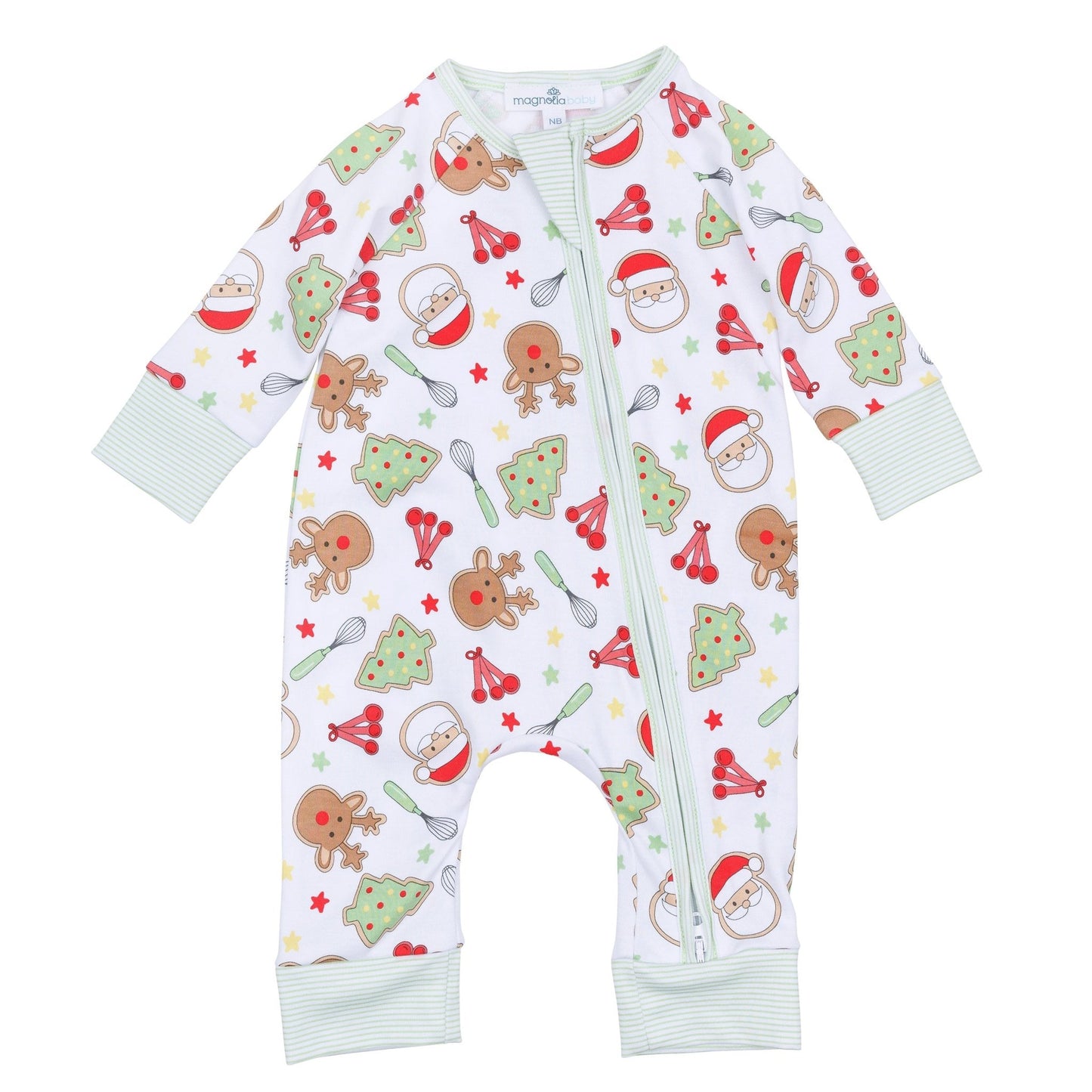 Festive Treats Zip Playsuit - Magnolia BabyPlaysuit