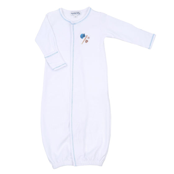 Field of Dreams Embroidered Converter - Magnolia BabyConverter Gown