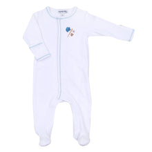 Field of Dreams Embroidered Footie - Magnolia BabyFootie