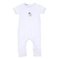 Field of Dreams Embroidered Short Sleeve Playsuit - Magnolia BabyPlaysuit