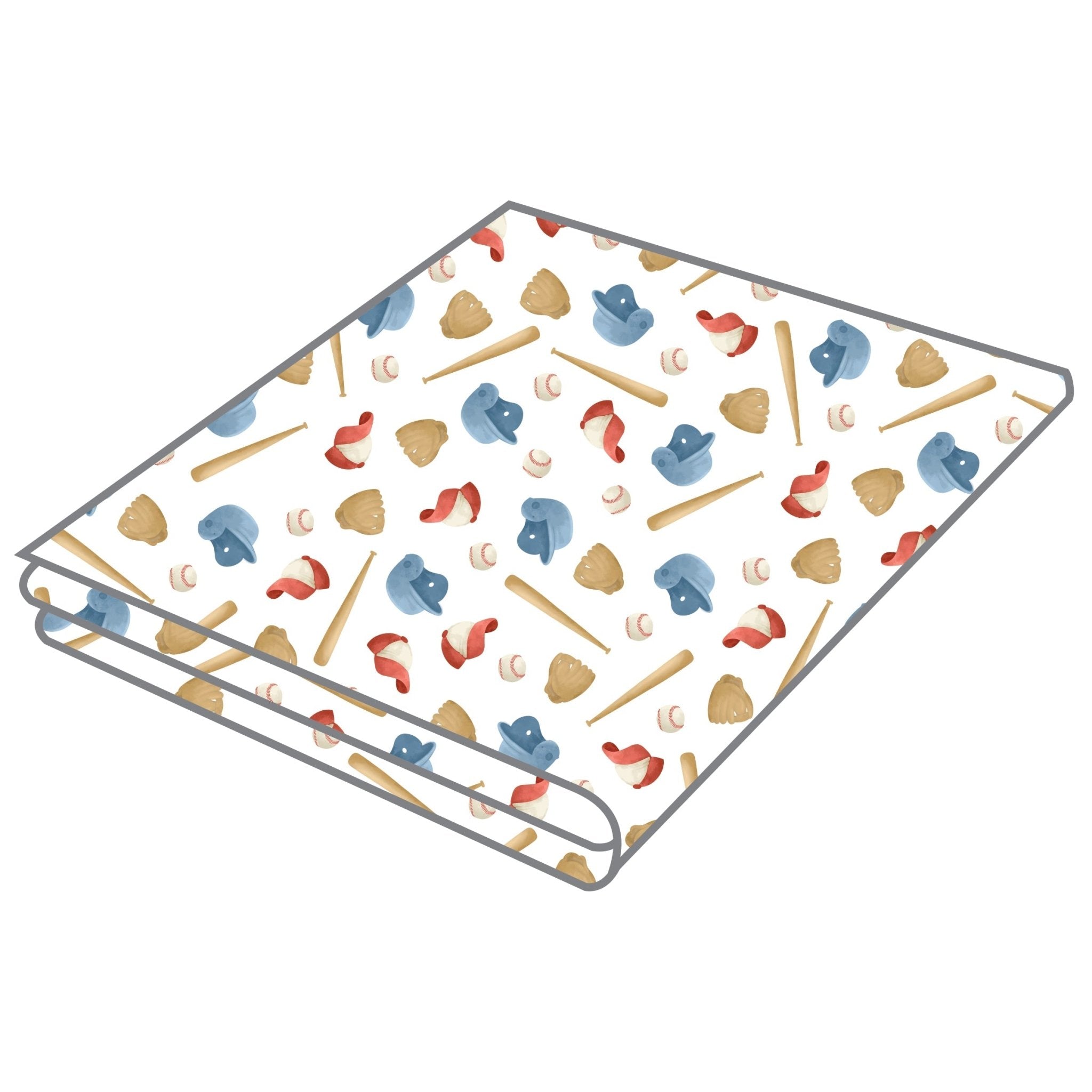 Field of Dreams Print Crib Sheet - Magnolia BabyCrib Sheet