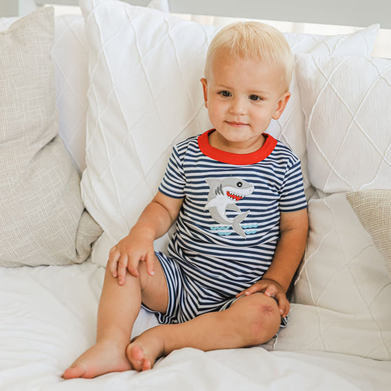 Fin - Tastic Combo Short Pajamas - Magnolia BabyShort Pajamas