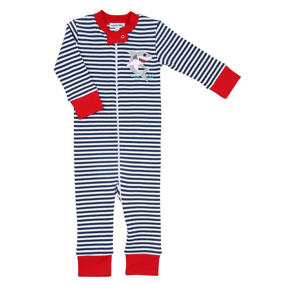 Fin - Tastic Combo Zip Pajamas - Magnolia BabyZipper Pajamas