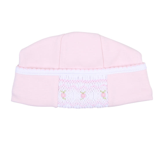 Fiona and Phillip Pink Smocked Hat - Magnolia BabyHat