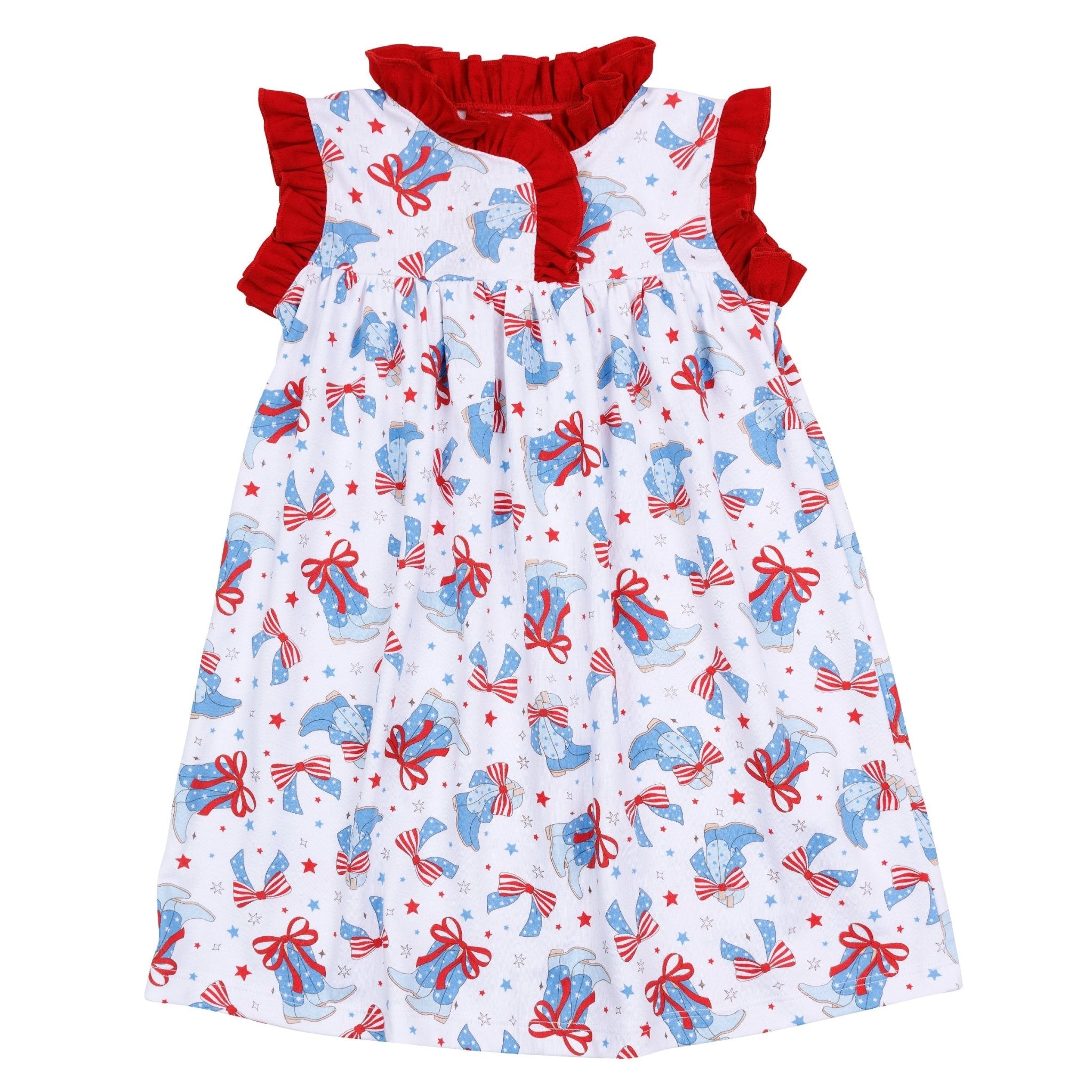 Firecracker Cutie Flutters Nightdress - Magnolia BabyNightdress