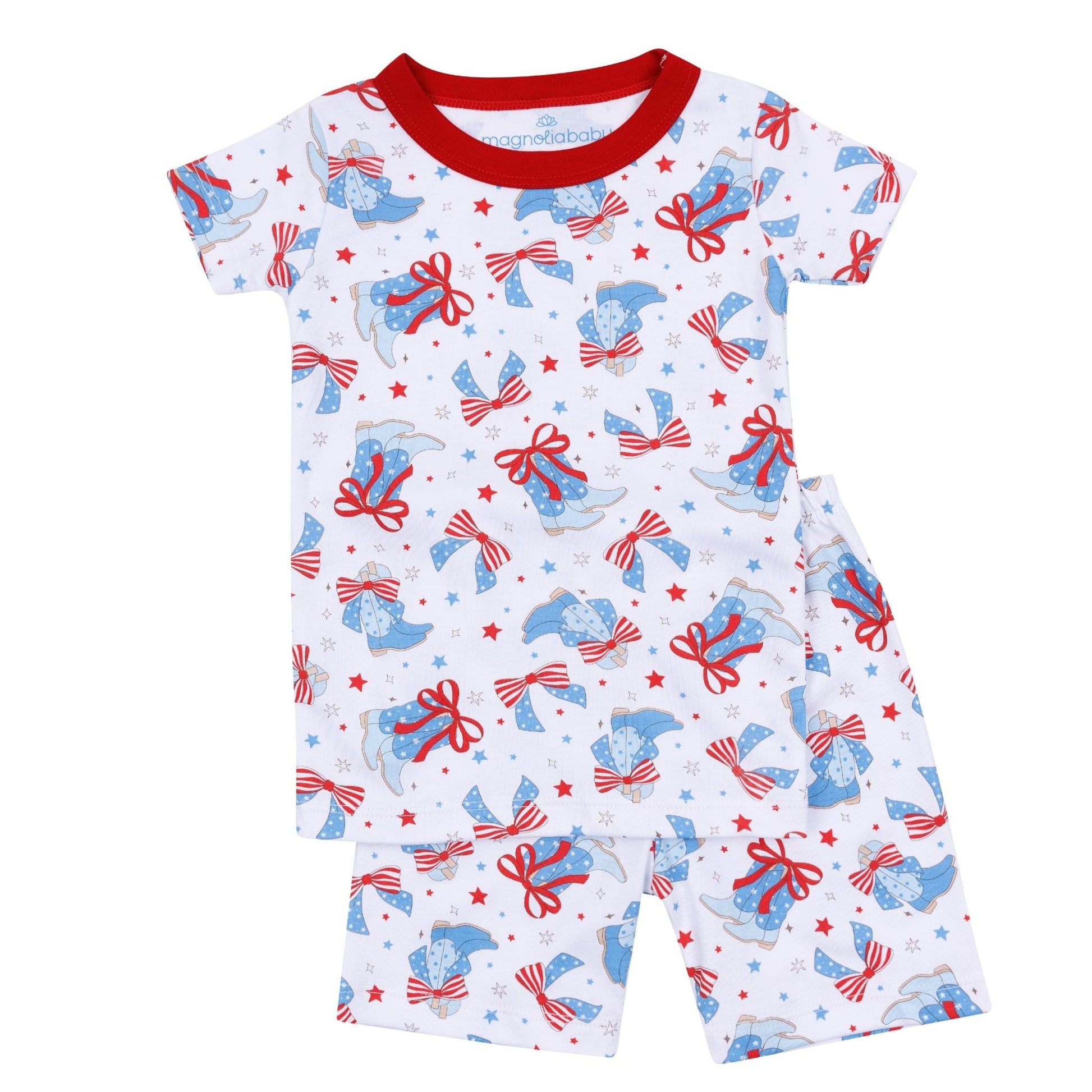 Firecracker Cutie Short Pajamas - Magnolia BabyShort Pajamas