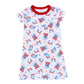Firecracker Cutie Short Sleeve Nightdress - Magnolia BabyNightdress