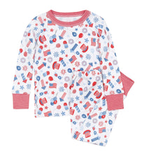  Fireworks and Fun Long Pajamas - Magnolia BabyLong Pajamas