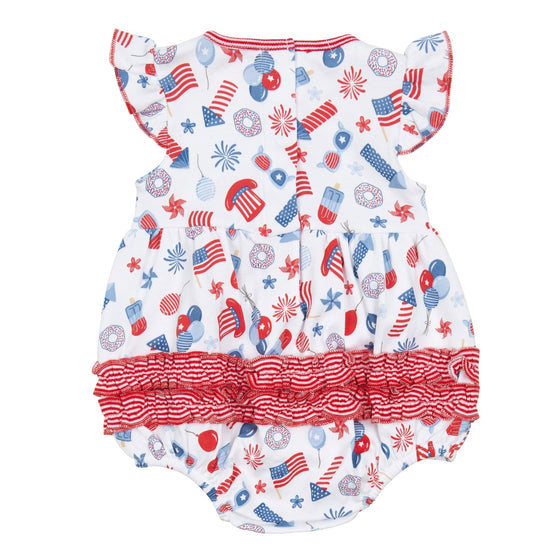 Fireworks and Fun Ruffle Bubble - Magnolia BabyBubble