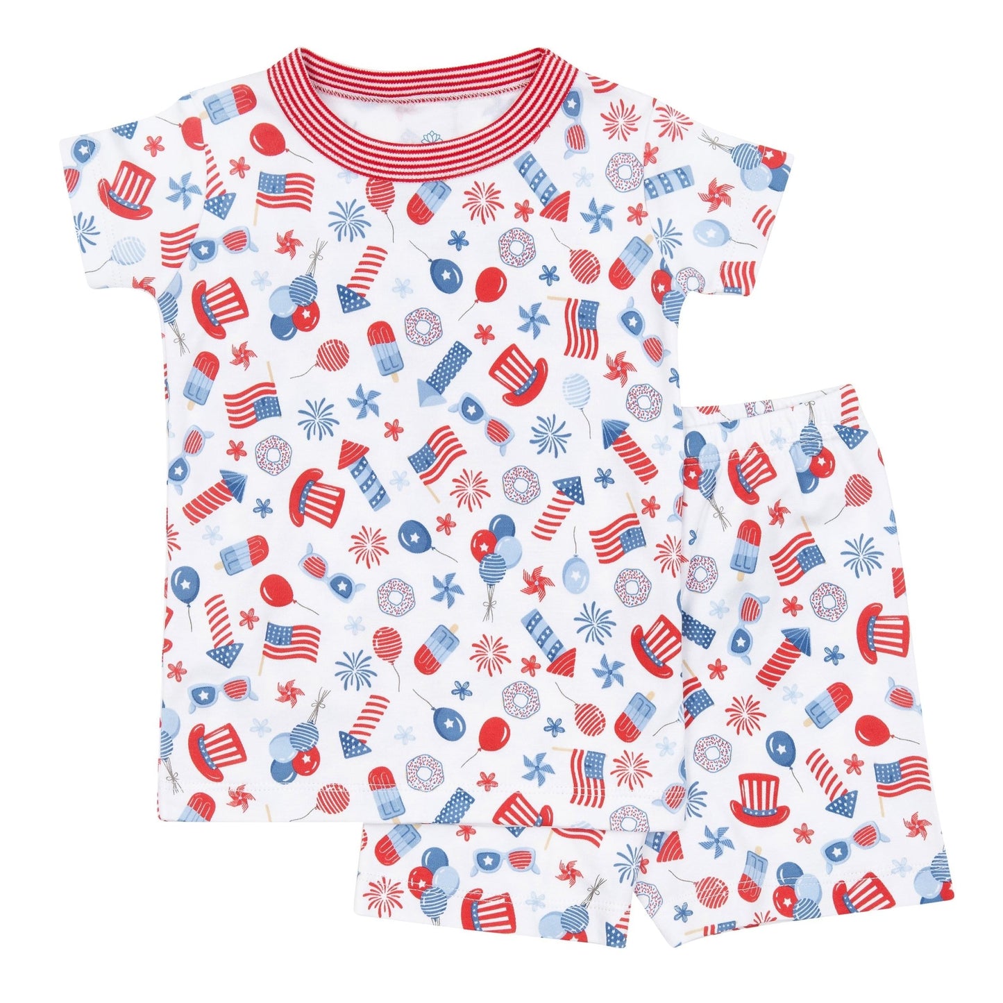Fireworks and Fun Short Pajamas - Magnolia BabyShort Pajamas