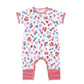Fireworks and Fun Short Sleeve Playsuit - Magnolia BabyPlaysuit