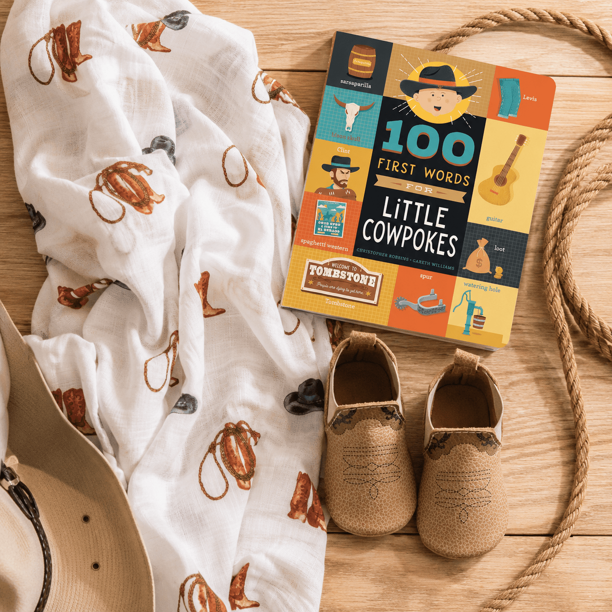 Magnolia Baby_First Cowboy Boots Gift Set_1