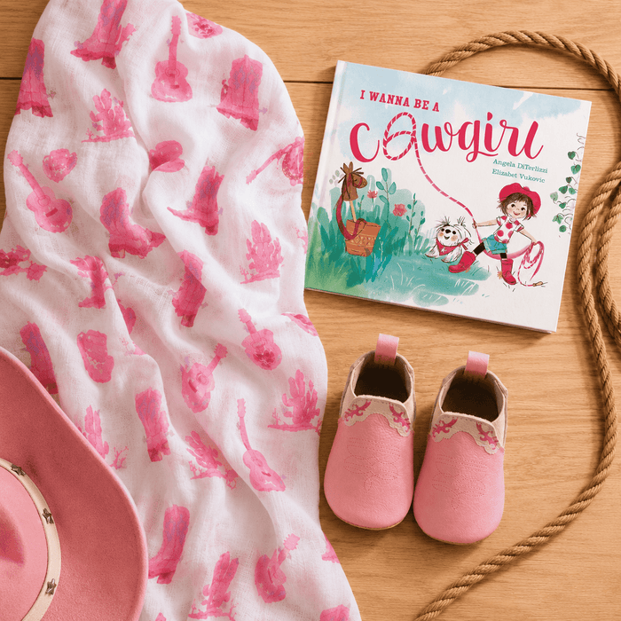 Magnolia Baby_First Cowgirl Boots Gift Set_1