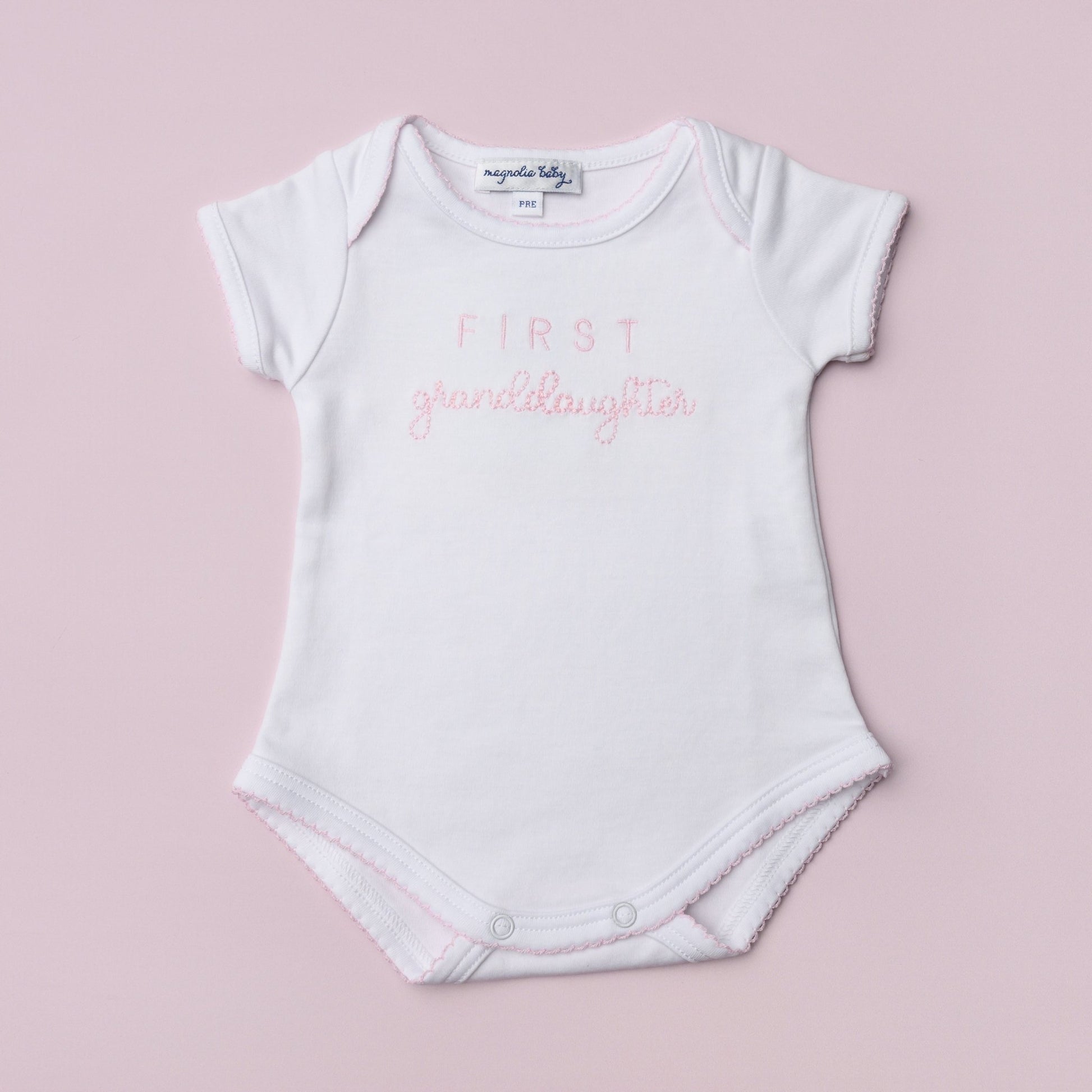 First Granddaughter Bodysuit - Magnolia BabyBodysuit