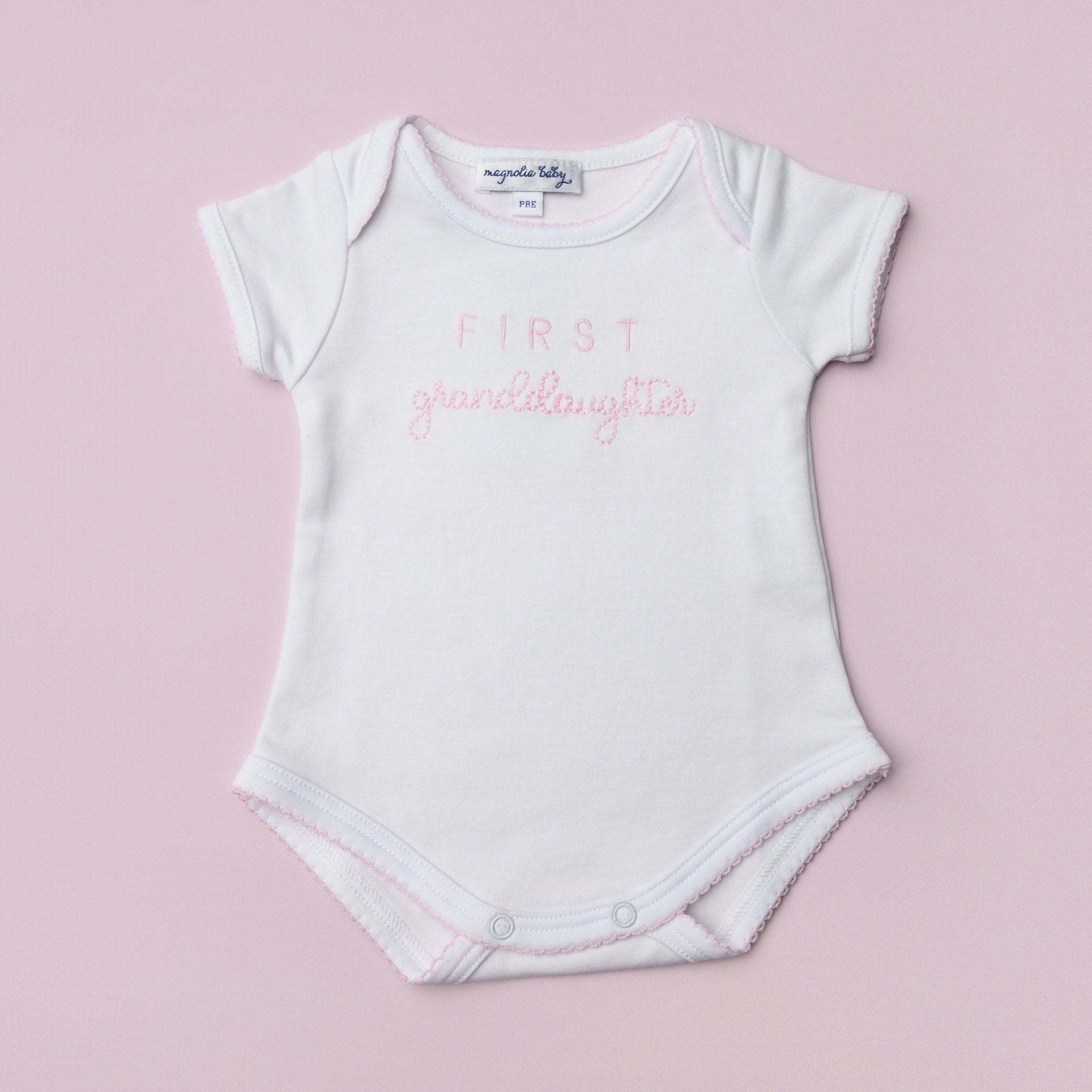 First Granddaughter Bodysuit - Magnolia BabyBodysuit