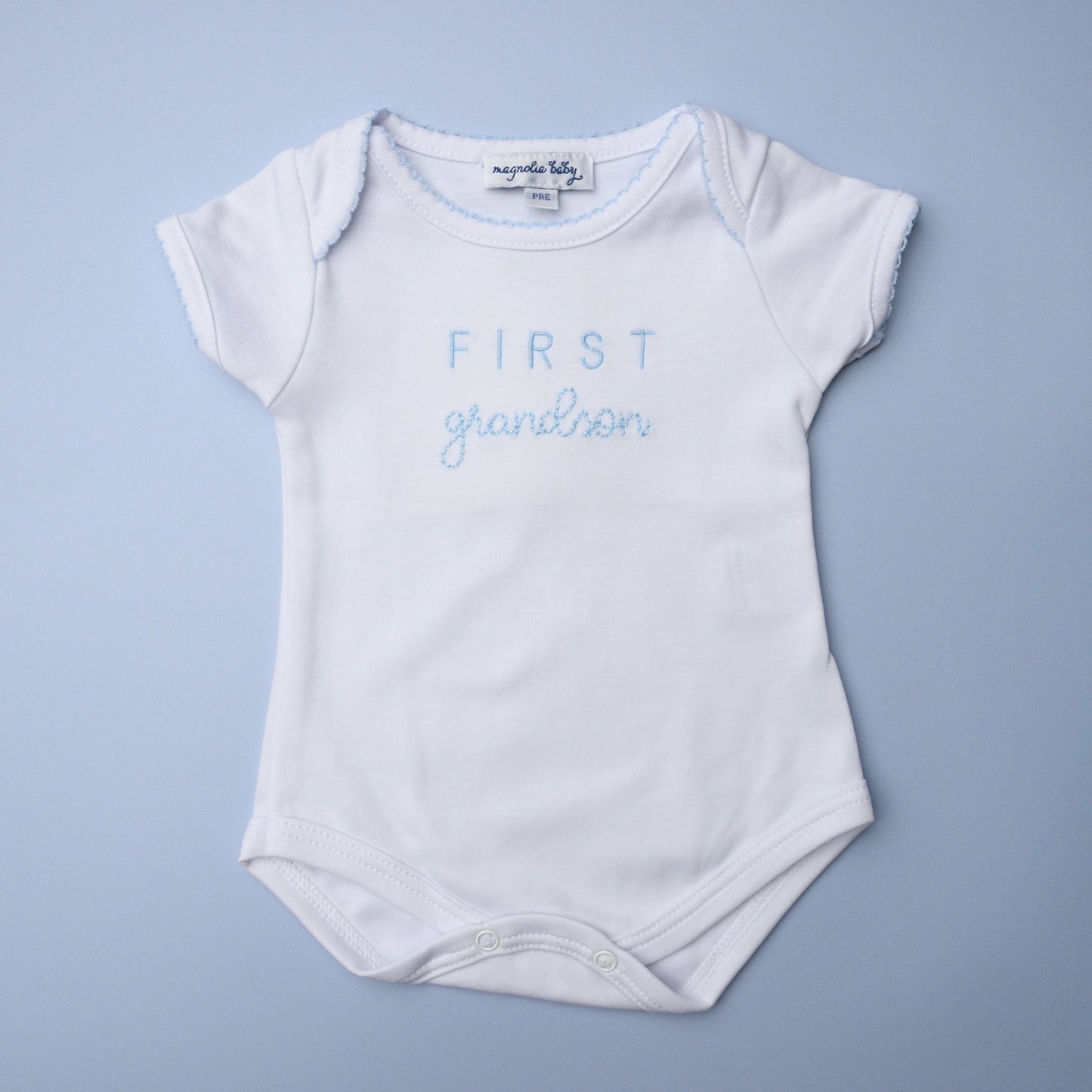 First Grandson Bodysuit - Magnolia BabyBodysuit