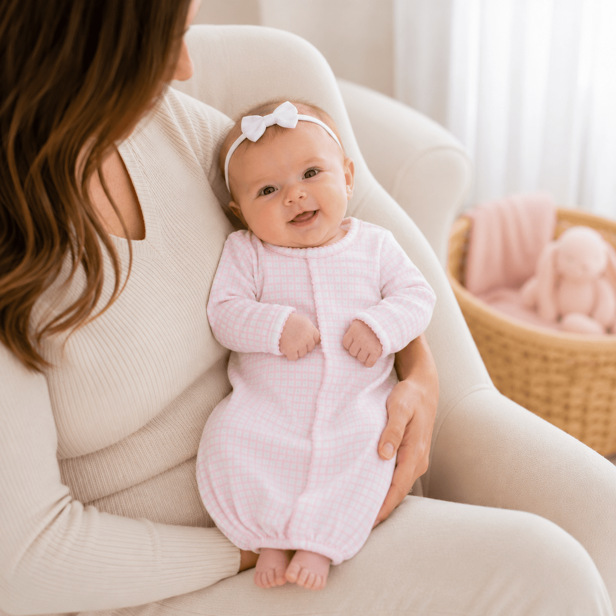 Magnolia Baby_First Weeks Layette - Peek-a-Boo Wishes Pink - Curated by You_1